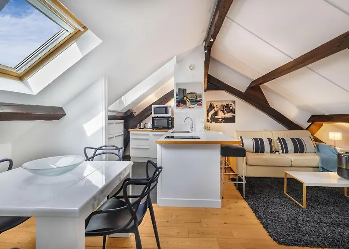 Apartmán Marais Rooftop Paříž